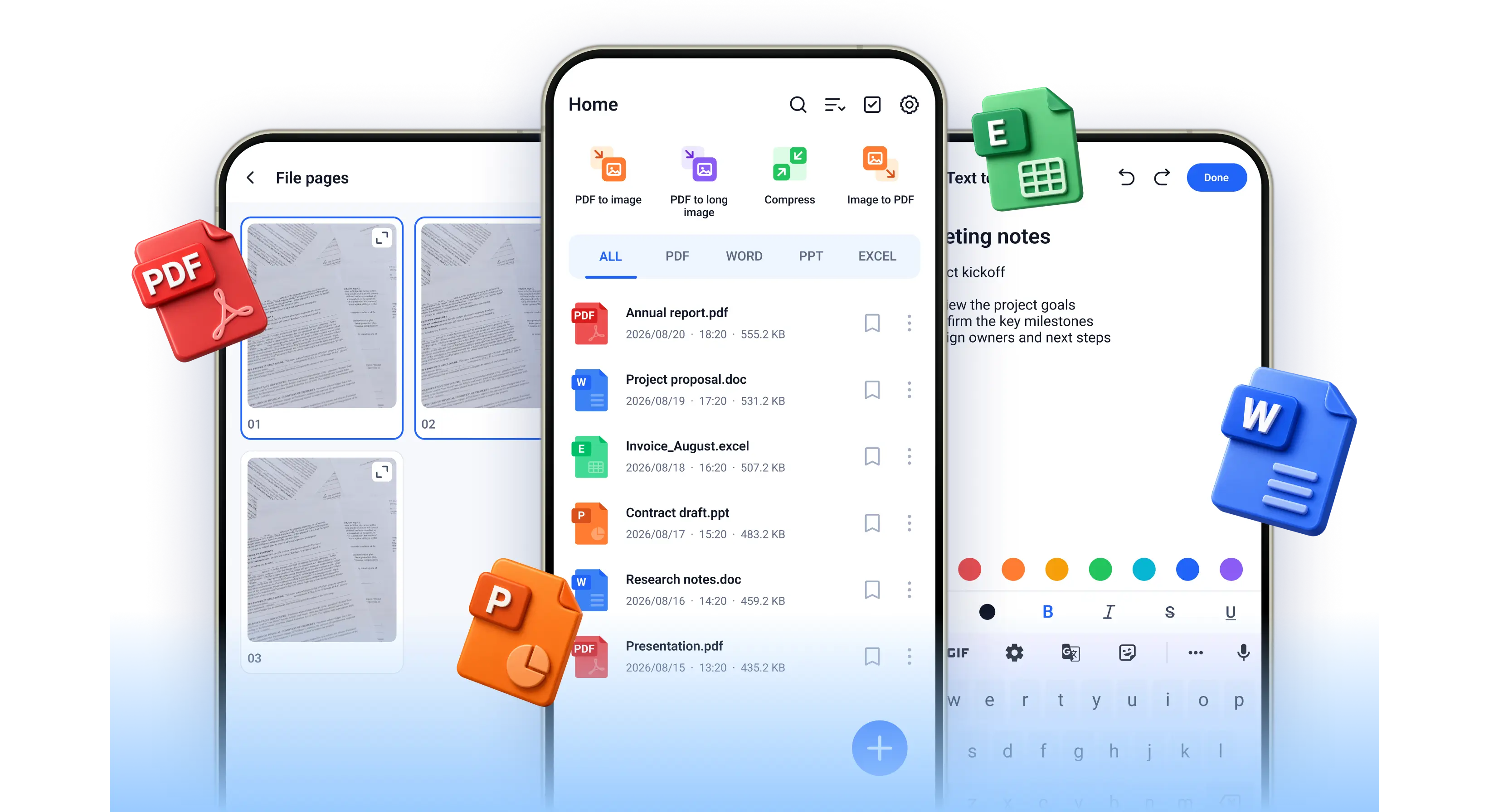 PDF Reader product showcase